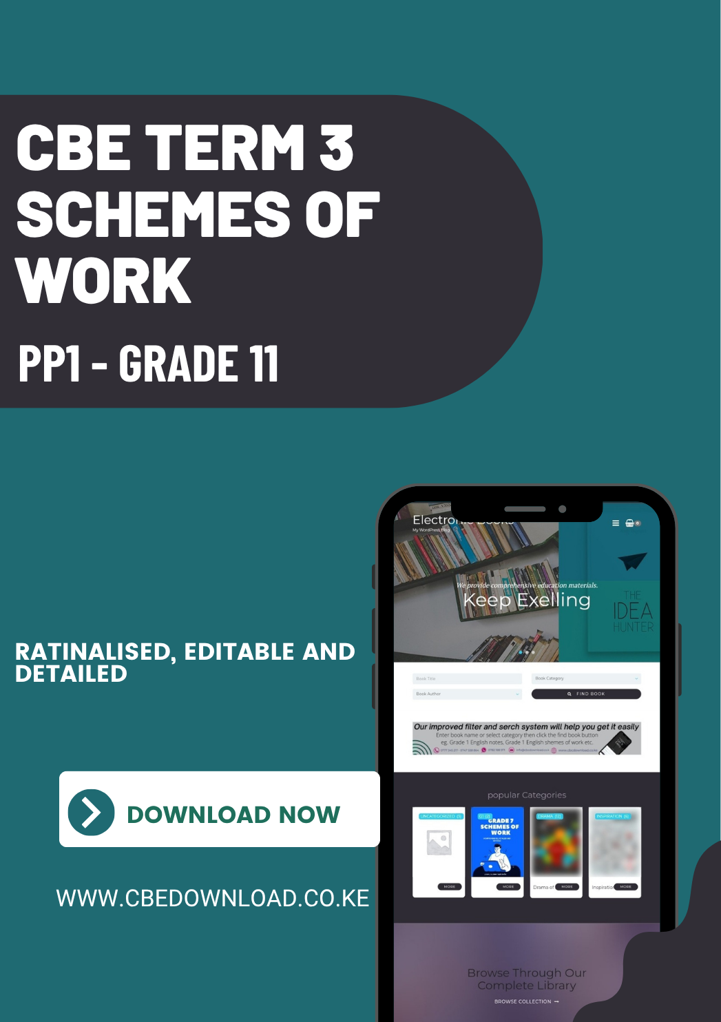 📚 Educators,  Say goodbye to scheming stress!   We've got TONS of rationalised, editable, and detailed Schemes of Work waiting for you – from PP1 all the way to Grade 11! ✅ 🛒 Browse our complete library now and get started!